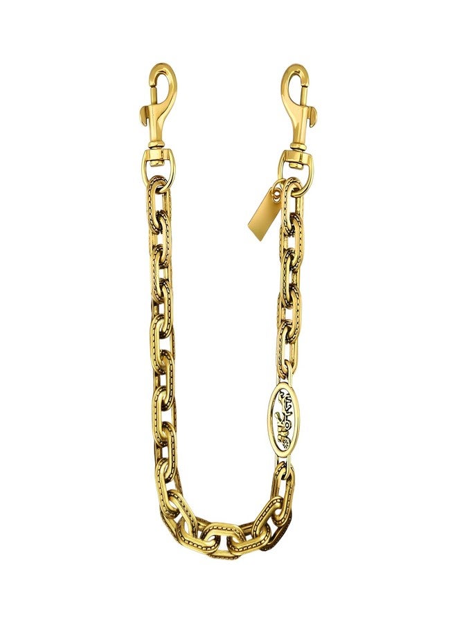 LSBDJDL Metal Carriage Bag Charms Wallet Chain Keychains Purse Handbags Purse Chain Bag Strap Accessories For Women (gold) - Image 1